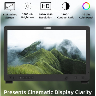 Режиссёрский монитор 21.5" OSEE Mega 22S 10bit 1500nit 3G-SDI HDMI