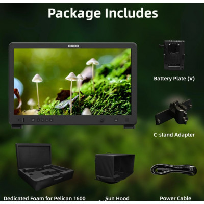 Режиссёрский монитор 21.5" OSEE Mega 22S 10bit 1500nit 3G-SDI HDMI